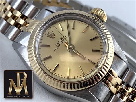 rolex acciaio e brillantini usato|prezzo rolex vintage.